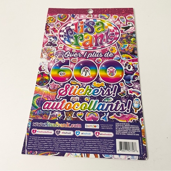 Lisa Frank Over 600 Stickers - Picture 5 of 16